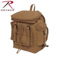 thumbnail image 1 of Rothco Canvas European Style Rucksack - Coyote Brown, 1 of 5