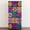 Color 3, variant on Self Adhesive Vinyl Refrigerator Wrap Set Botanical Garden Colorful Flowers Greenery Door Mural Removable Fridge Sticker Peel and Stick Full Door Cover Decal Kitchen Bar Decor