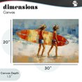 thumbnail image 5 of Stupell Industries Modern Kids Holding Surfboard Canvas Art, 30 x 20, by Petals Prints Design, 5 of 9