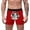 Red, variant on Mens Christmas Underwear 3D Printed Breathable And Comfortable Inner Mid Rise With Waist Boyshort Underwea Features Medium Men Underwear 13 Men Mens Padded Crotch Men's Briefs Hangers Blue XL