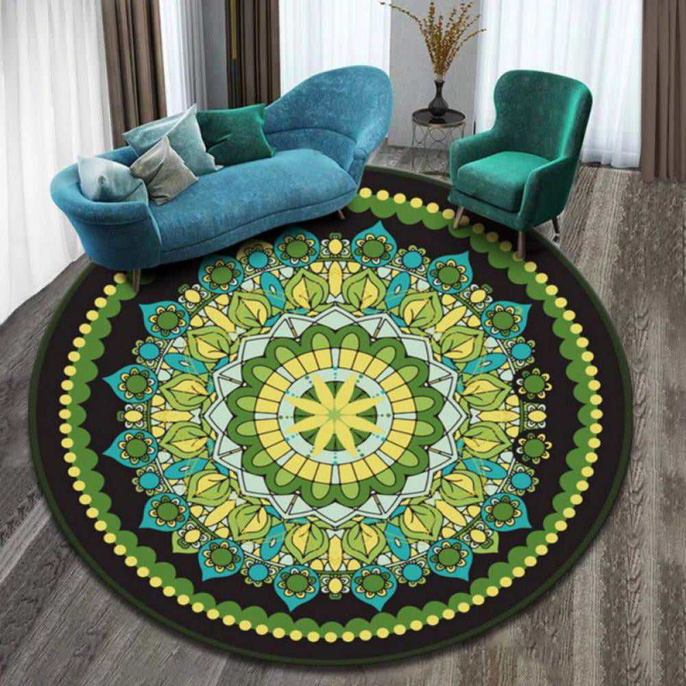3D Area Rug Carpet 40x60cm Luxury Shaggy Carpets Floors Living Room
