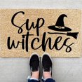 thumbnail image 1 of OUSITAID Welcome Mats For Front Door Machine Washable Durable Non-Slip Outdoor Floor Mats, 1 of 5