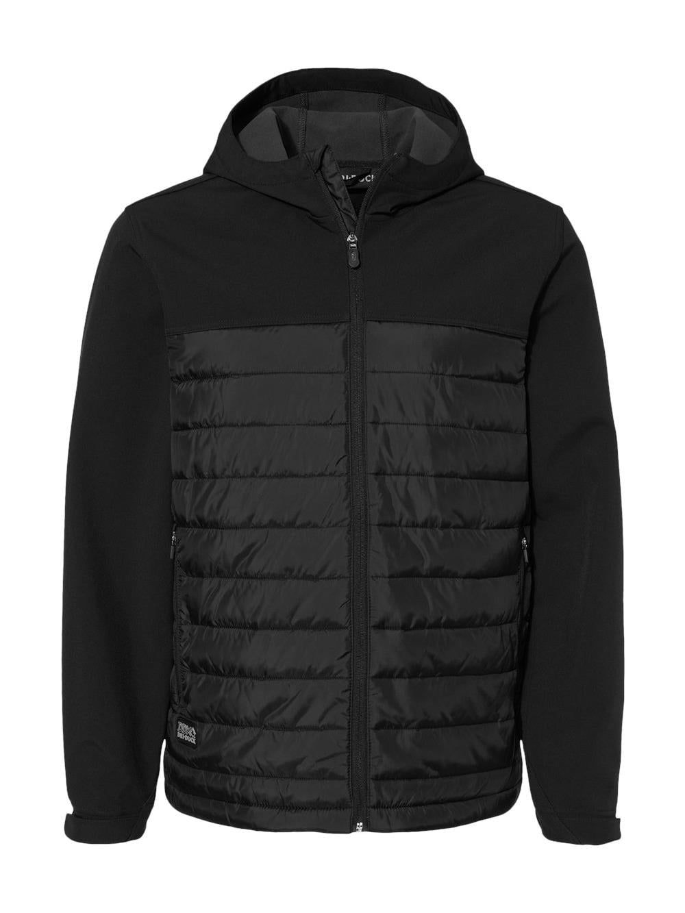 Dri Duck 5324 Pinnacle Soft Shell Puffer Jacket - Black M