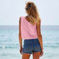 thumbnail image 3 of Junur Womens Tank Tops Casual Summer Loose Sleeveless V Neck Crop Tops Cotton Linen Lightweight Camis Shirts S-XXXL, 3 of 9