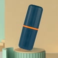 thumbnail image 2 of Shisuyan Toothpaste Storage Case Dark Blue 1Pcs 7.9In Anti Skid Portable, 2 of 8
