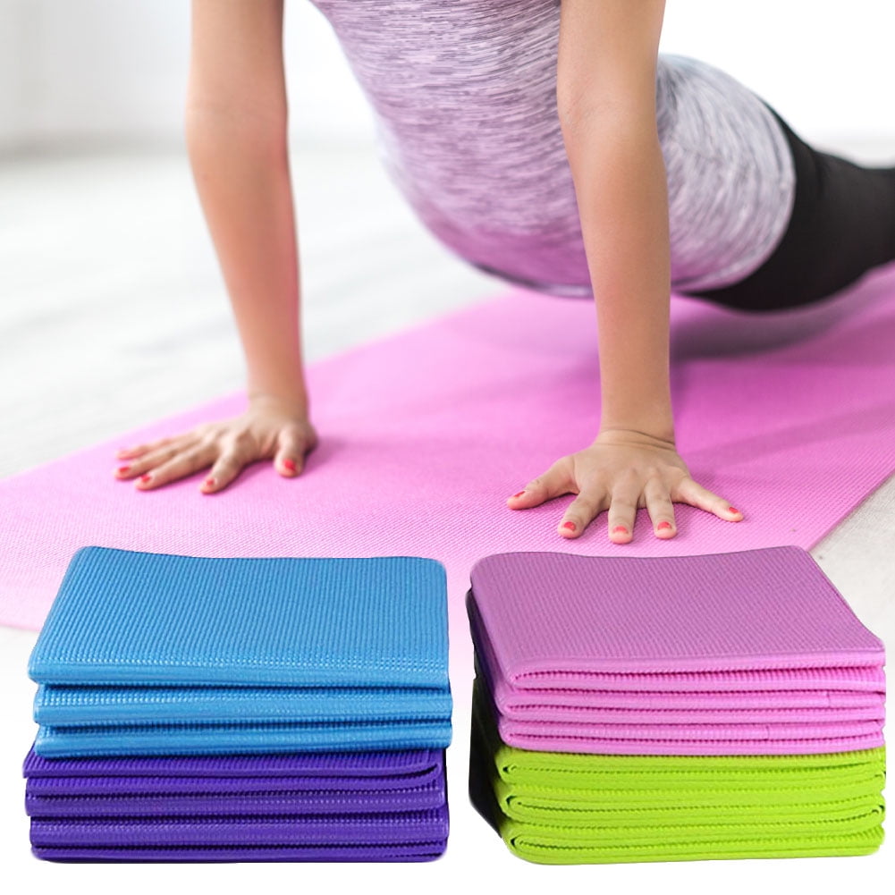 Yoga Mat Exercise Mats High Density Padding Workout Gym Fitness Training Pad 4MM 