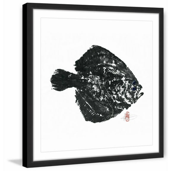 Marmont Hill "Turbot" Framed Painting Print
