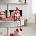 thumbnail image 7 of 3D Valentine's Day Wooden Gnomes Decor Set, Love Shelf Sitters, Valentines Quotes, Layered Heart Decor for Tiered Tray, Table & Mantle, Romantic Gifts for Her (I), 7 of 7