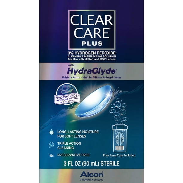 CLEAR CARE PLUS Contact Lens Cleaning and Disinfecting Solution
