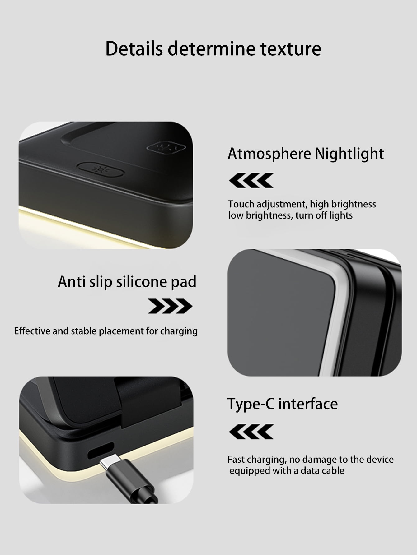 AKKHOO 3-in-1 15W Magnetic Portable Wireless Charger Power Bank for iPhone, Apple Watch and AirPods – Fast Charging On the Go