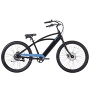 GOTRAX Aeroluxe 27.5 Electric Bike for Adults, 350W Motor, 20mph, Step-Thru/Step-Over Design, 5 PAS, Black