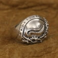 thumbnail image 3 of 925 Sterling Silver Eye of Thorns Ring Biker Punk Jewelry TA319 US Size 10.5, 3 of 15