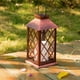 thumbnail image 2 of Linterna solar colgante al aire libre impermeable LED parpadeante vela sin llama luces solares para mesa de jardín de patio Adepaton CJWUS-4306, 2 of 6