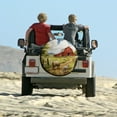 thumbnail image 6 of Farm Sheep Walks By A Red Barn Camping Spare Tire Cover Animals Lovers Camping Wheel Protectors Tyre Covers Weatherproof Wheel Covers for Trailer SUV Truck Camper Travel Trailer Accessories 15inch, 6 of 8