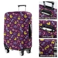 thumbnail image 5 of Purple Dinosaurs Dino Roar Pattern Luggage Cover Fashion Suitcase Cover Baggage Covers Fit 25-28 Inch Luggage (Go Travel), 5 of 5