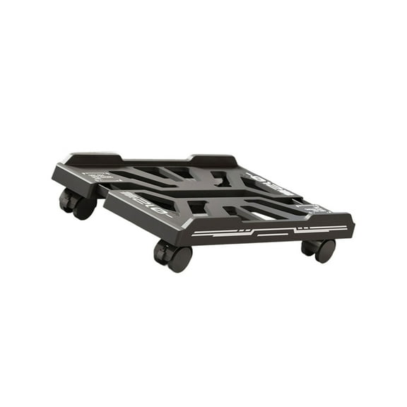 Computer Tower Stand CPU Stand Metal Rolling Stand Adjustable Mobile CPU Stand