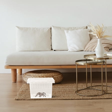 Luxshiny Plastic Reptile Breeding Box for Outdoor Use with Stable Airflow