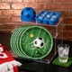 thumbnail image 5 of Decoración del hogar, decoración de habitaciones, decoración de paredes 10 platos de cena con temática de fútbol Platos de papel para fiestas de fútbol Platos con patrones de balones deportivos Sumini, 5 of 6