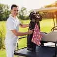 thumbnail image 6 of Lsque Green Avocado Premium Golf Towel - Ultra Absorbent and Quick Drying Microfiber Towel with Carabiner - Gift for Men -24" X 16", 6 of 8