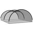 thumbnail image 3 of vidaXL Baseball Batting Cage Net Black 600x400x250 cm Polyester, 3 of 5
