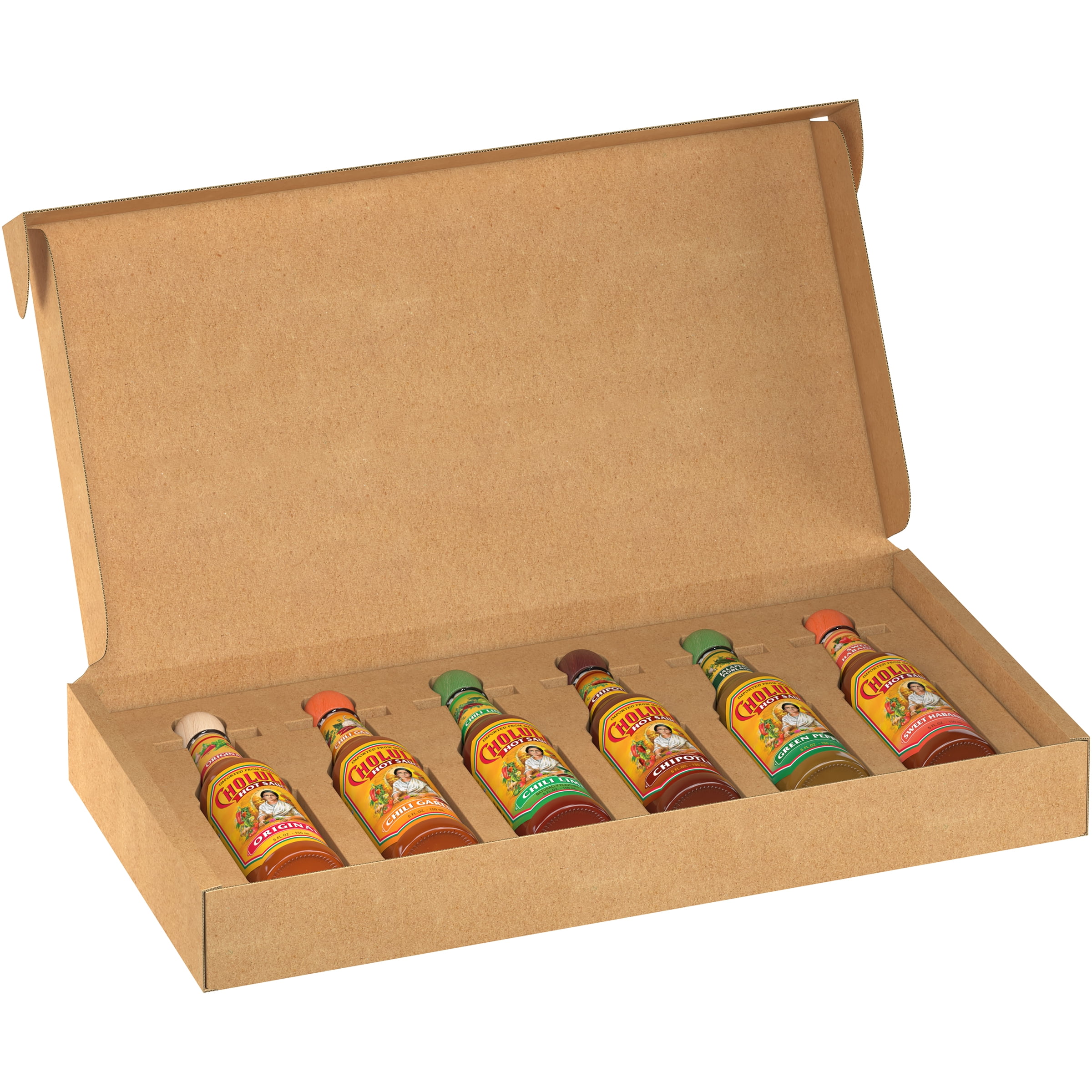 Cholula Kosher Hot Sauce Variety Pack, 5.0 fl oz Box