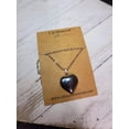 thumbnail image 4 of Natural Handmade Crystal Necklace Hematite Heart shaped Necklace, 4 of 8