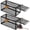 Black, variant on Humane Live Mouse Trap Cage Squirrel Rat Rodent Trap Easy Catch and Release Small Animal Cage for Mice Voles Hamsters Indoor Outdoor Garden Garage 9.1 Inch