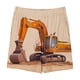 thumbnail image 5 of Odeerbi 5-14 Años Niños Niñas Verano Camión Excavadora Impresión Pantalones Cortos Entrenamiento Deportivos Cortos Lindo Casual Respirable Cortos Sueltos Con Bolsillos, 5 of 5