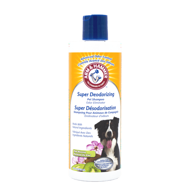 Arm & Hammer Deodorizing Shampoo for Dogs, Fresh Kiwi Blossom Scent, 16