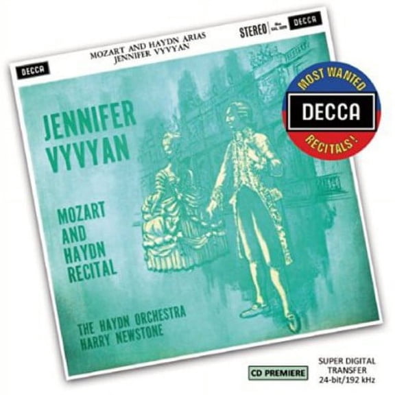 Vyvyan,Harry Newstone / Haydn Orchestra - Most Wanted Recitals: Jennifer Vyvyan - Mozart & - Classical - CD