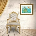 thumbnail image 3 of Brent, Paul 32x25 Gold Ornate Wood Framed with Double Matting Museum Art Print Titled - Nassau Turtle, 3 of 4