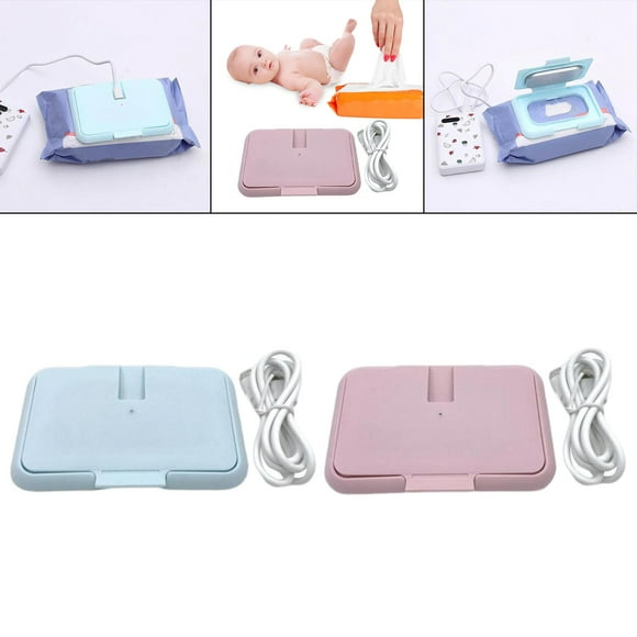 2x Calentador Eléctrico de Toallitas para Bebés, de Toallitas Húmedas para Bebés, Térmico de Toallas Húmedas Cálidas para Inte Yotijar toallitas más calientes
