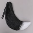 thumbnail image 4 of Accesorios de cosplay de peluche con orejas de bestia grandes hechos a mano, cola de bestia, accesorios de cola de zorro, accesorios de cola de lobo, 4 of 4