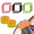 thumbnail image 1 of Tirantes para Mangas de Camisetas Deportivas - Adhesivos de Fijación de Tela Verde (8 Unidades) | Material de Malla Transpirable | Tamaño: 20 X 3,5 Cm | Puño Sin Estabilizador | Adhesivo Reutilizable, 1 of 6