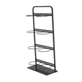 thumbnail image 3 of jinwen Basketball Holder Vertical Ball Rack Multifunction Sturdy Football Stand Storage 4 Layers, 3 of 9