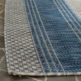 thumbnail image 2 of Safavieh Courtyard Grey Indoor Outdoor Rug - Runner 2'3" x 12', 2 of 5