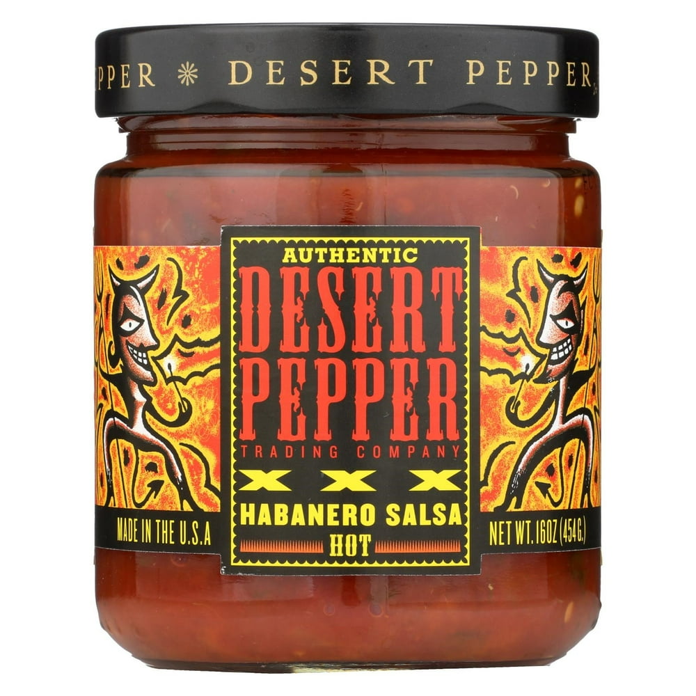 Desert Pepper Trading Xxxtra Hot Habanero Salsa 16 oz.