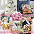 thumbnail image 5 of Artificial Silk Flowers Head Decor DIY Flower Decoration for Home Wedding Party Car Decoration Flowers 100pcs 2.5cmStyle:Style 3;, 5 of 5