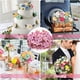 thumbnail image 5 of Flores de seda artificiales decoración de la cabeza decoración de flores DIY para el hogar boda fiesta decoración del coche flores 100 Uds 2,5 cm, 5 of 5