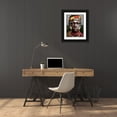 thumbnail image 3 of Al Sulaili, Mohammed 12x14 Black Ornate Wood Framed with Double Matting Museum Art Print Titled - Caro Girl, 3 of 4