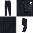 thumbnail image 5 of ETHAN Black Church Clothes for Boys Elegant Slim Fit Vest and Tie Set Suit for Boys Size 6, 5 of 7