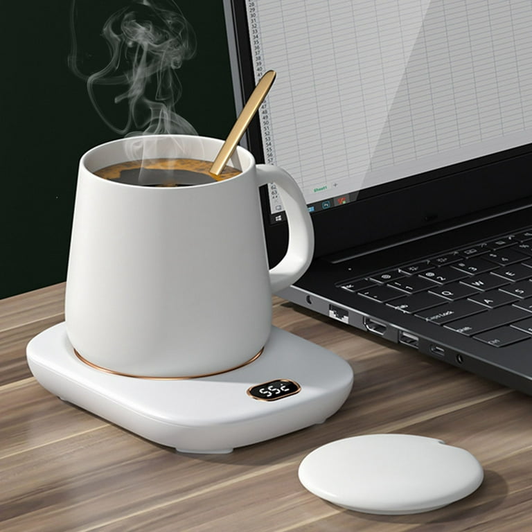 iMounTEK Coffee Mug Warmer Cup Warmer Auto Shut Off Coffee Tea Milk Electric Heater Pad Office Home Desk Coffee Mug Warmer Electric Beverage Warmer