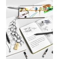 thumbnail image 3 of 45PCS Black & Silver Metal Mechanical Pencil Set in Leather Case, 0.5, 0.7, 0.9, 2.0mm Drafting Pencils with 28 Tubes(6B 4B 2B HB 2H 4H & Colors)Lead Refills for Art Drawing, Sketching,Writing, 3 of 8