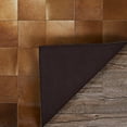 thumbnail image 3 of Chalet 3'4"W x 5'4"L Hand Crafted Tile Area Rug in Brown, 3 of 8