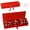 Red, variant on Custom Letter Combination Flower Gift Box, Creative Present Packaging Box