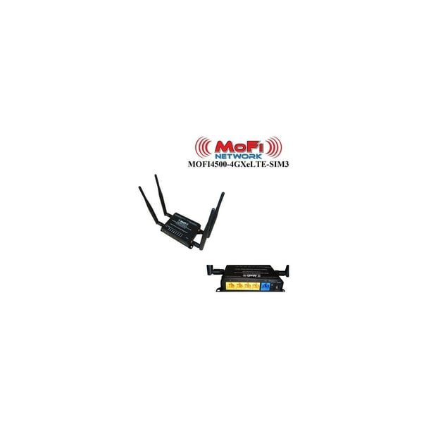 MOFI4500-4GXeLTE-SIM3 Routeur à Large Bande Robuste Routeur Slot SIM avec Portée Étendue