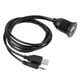 thumbnail image 5 of Extensión Cable Car Dashboard Moto USB 2.0 3.5mm M/F AUX Lead, 5 of 6