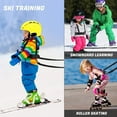 thumbnail image 2 of Dengjunhu Kids Ski Harness Heavy Duty Ski Shoulder Training Harness Ski Training Leash for Skating,Skateboarding, Snowboard,Roller Skating,Cycling for Kids and Beginners(without Bag), 2 of 6