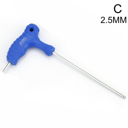

T-Handle Allen Wrench Ball End Hex Key Set Long Arm 1.5-10mm NICE SALE M8W4