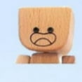 thumbnail image 2 of Shaking Wooden Man Figurine for Car Dashboard Decorations, Handmade Charming Little Wooden Figure That Sways, 12 Magnetic Expressions, Shaking Feet Wooden Doll for Car（I）, 2 of 5